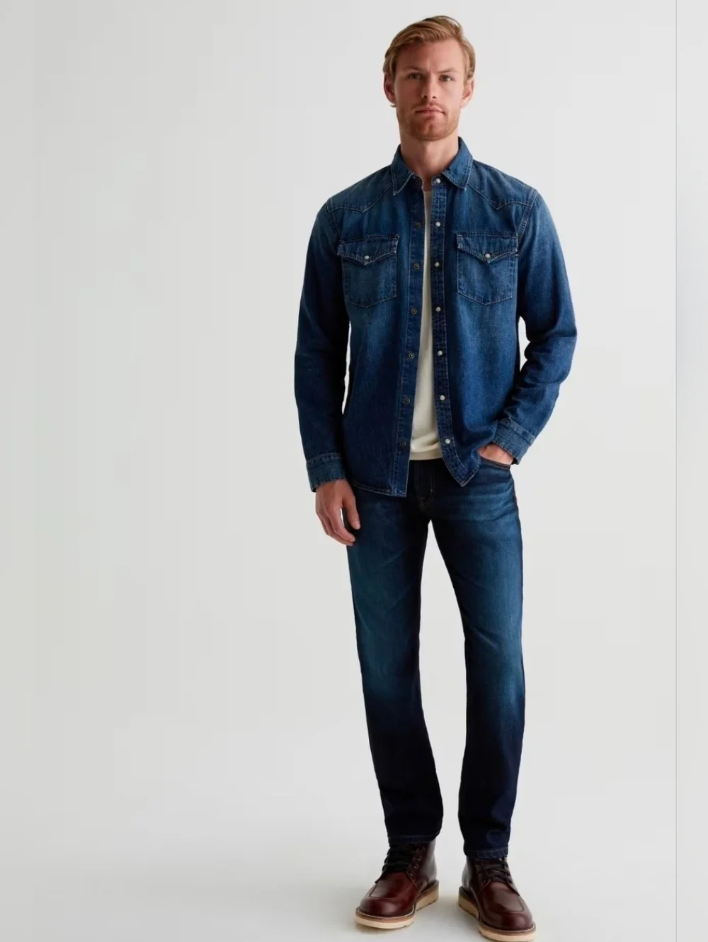 AG Adriano Goldschmied Jeans Japan Denim 32x33 Tellis Modern Slim Fit Stretch